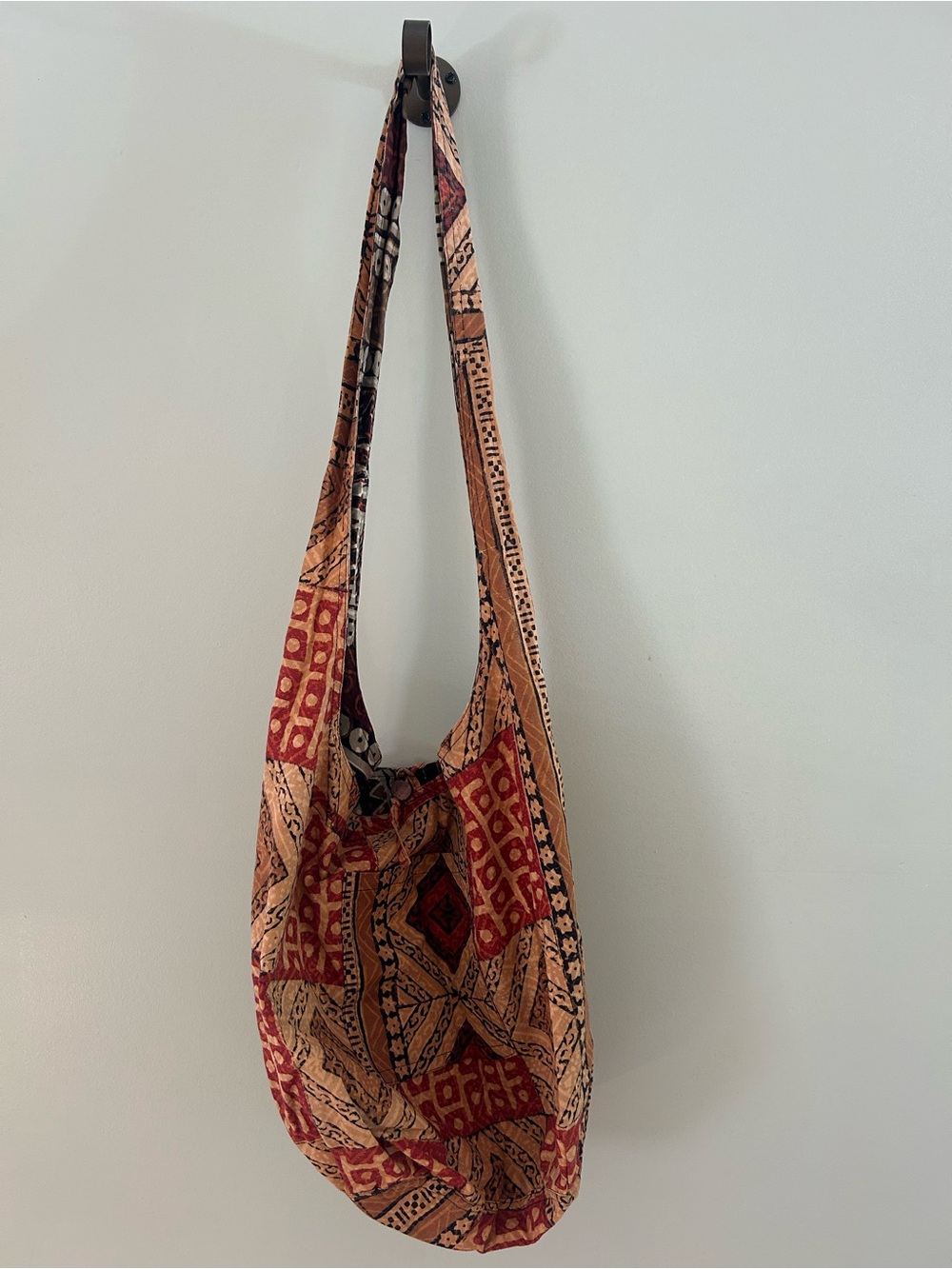 Large patterned bag